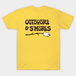 Outdoors and S'Mores T-Shirt